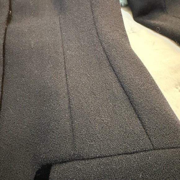Nipon Boutique Vintage Black Coat Dress Size 10 - Picture 4 of 8